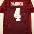 Mark Barron Signed / Autographed Maroon Jersey- JSA Authenticated