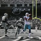 Miles Austin Autographed 16x20 B/W & Color TD Photo- JSA Authenticated