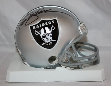 Ken Stabler Autographed Oakland Raiders Mini Helmet- JSA W Authenticated