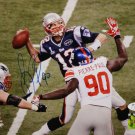 Jason Pierre Paul Autographed 8x10 Going After Brady Photo- JSA Authenticated