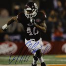 Von Miller Autographed 16x20 Front View Running Photo- JSA Authenticated