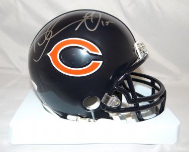 Brandon Marshall Autographed Chicago Bears Mini Helmet- JSA Authenticated