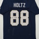 Lou Holtz Signed / Autographed Navy Blue Jersey- JSA W Authenticated