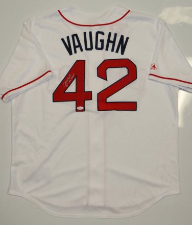 Mo Vaughn AL MVP Autographed Boston Red Sox Jersey- JSA Authenticated