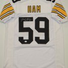 Jack Ham Signed / Autographed White w/ Black Jersey- JSA W Authenticated