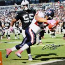 Arian Foster Autographed 16x20 TD Dive Photo- JSA W Authenticated