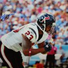 Arian Foster Autographed 16x20 Side View TD Bow Photo- JSA W Authenticated