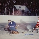 Gordie Howe Autographed 16x20 Horizontal On Ice Photo- PSA/DNA Authenticated