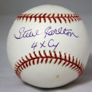 Steve Carlton 4x CY Autographed Rawlings OML Baseball- JSA Authenticated
