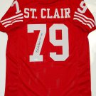 Bob St. Clair Signed / Autographed Red Jersey- JSA W Authenticated
