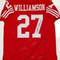 Carlton Williamson Signed / Autographed Red Jersey- JSA W Authenticated