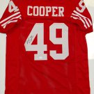 Earl Cooper Signed / Autographed Red Jersey- JSA W Authenticated