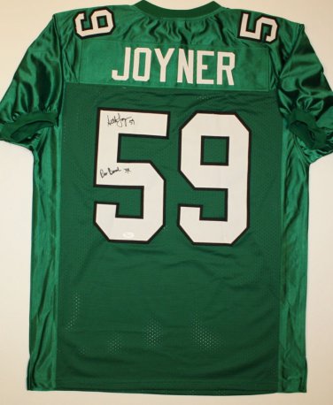 Seth Joyner Signed / Autographed Green Jersey- JSA W Authenticated