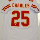 Jamal Charles Signed / Autographed White Jersey- JSA Authenticated