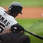 Frank Thomas Autographed 16x20 Swinging Up Close Photo- JSA W Authenticated