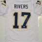 Philip Rivers Signed / Autographed White Jersey- JSA Authenticated