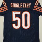 Mike Singletary Signed / Autographed Navy Blue Jersey- JSA Authenticated
