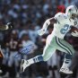 Emmitt Smith Autographed 16x20 Side View Running Photo- JSA Authenticated