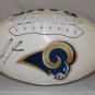 Tavon Austin Autographed St Louis Rams Logo Football- Austin Hologram