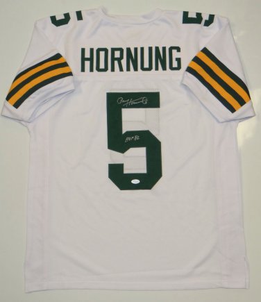 Paul Hornung HOF Signed / Autographed White Jersey- JSA Authenticated