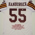 Chris Hanburger HOF Signed / Autographed White Stat Jersey- JSA W Authenticated