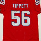 Andre Tippett HOF Signed / Autographed Red Jersey- JSA Authenticated