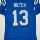 T.Y. Hilton Signed / Autographed Blue Jersey- JSA Authenticated