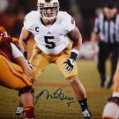Manti Te'o Autographed 8x10 Vertical Front View Photo- JSA Authenticated