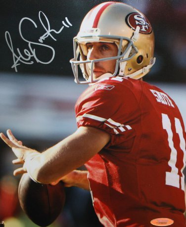 Alex Smith Autographed 8x10 Close Up Photo- TriStar Authenticated