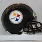 Jack Butler Autographed Black Pittsburgh Steelers Mini Helmet- JSA Authenticated