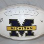 Desmond Howard Autographed Michigan Wolverines Logo Football- JSA W Auth