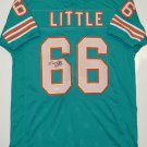 Larry Little HOF Signed / Autographed Teal Jersey- JSA Authenticated