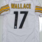 Mike Wallace Signed / Autographed White Jersey- JSA Authenticated