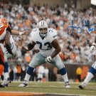 Larry Allen Autographed 16x20 Horizontal On Field Photo- JSA W Authenticated