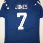 Bert Jones Signed / Autographed Blue Jersey- JSA Authenticated