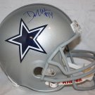 DeMarcus Ware Autographed F/S Silver Dallas Cowboys Helmet- JSA W Authenticated