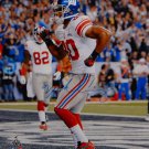 Victor Cruz Autographed 16x20 Salsa TD Celebration Photo- Steiner Authenticated