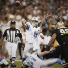 Matthew Stafford Autographed 16x20 Front View Passing Photo- JSA Authenticated