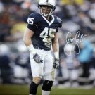 Sean Lee Autographed 16x20 Muddy Penn State Photo- JSA Authenticated