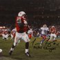 Tommie Frazier Autographed 8x10 Horizontal Running *Black Photo- JSA Auth