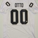 Jim Otto HOF Signed / Autographed White Jersey- Otto Hologram
