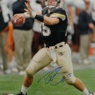 Drew Brees Autographed 16x20 Purdue Passing Photo- JSA Authenticated