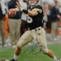 Drew Brees Autographed 16x20 Purdue Passing Photo- JSA Authenticated
