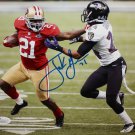 Frank Gore Autographed 8x10 Against Ravens Photo- JSA Authenticated