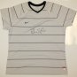 Hope Solo Autographed Nike Dri-Fit Grey Soccer Jersey- JSA W Authenticated