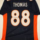 Demaryius Thomas Signed / Autographed Blue w/Orange Jersey- JSA Authenticated