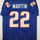 Doug Martin Signed / Autographed Blue w/ Orange Jersey- JSA Authenticated