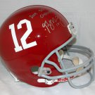 Greg McElroy Autographed Full Size Alabama Crimson Tide Helmet- McElroy Hologram