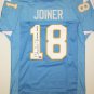 Charlie Joiner Signed / Autographed Lt Blue w/ Yellow Jersey- JSA Authenticated