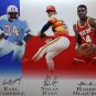 Campbell, Ryan & Olajuwon Autographed 16x20 Houston Legends Photo- JSA Witness